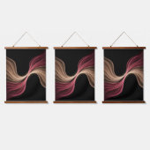 Eeuwige Stroom van Liefde — Abstracte Romantische Hangend Wandkleed (Driedubbel)