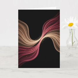 Eeuwige Stroom van Liefde — Abstracte Romantische  Kaart