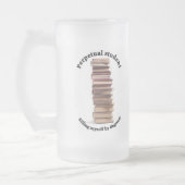 eeuwige student van mok van glas (Links)