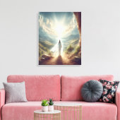 Eeuwige triomf door de poort van de hemel canvas afdruk (Insitu (Woonkamer))