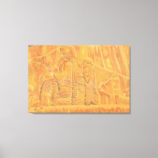 Eeuwige Troon Achaemenidische Glorie Canvas Afdruk (Voorkant)