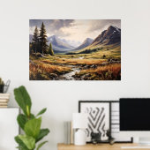Eeuwige vallei poster (Thuiskantoor)