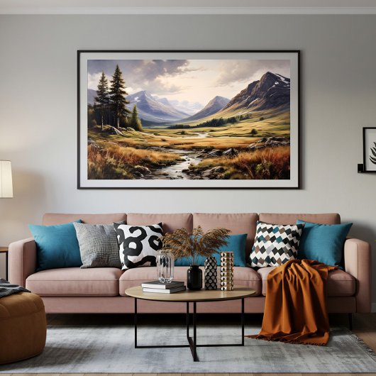 Eeuwige vallei poster