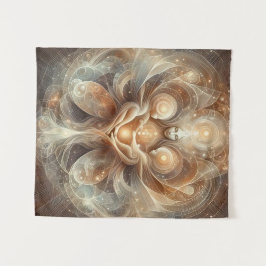 Eeuwige verbinding wandkleed (Voorkant (horizontaal))