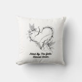 Eeuwige Verbondenheid T-Shirt Kussen (Voorkant)