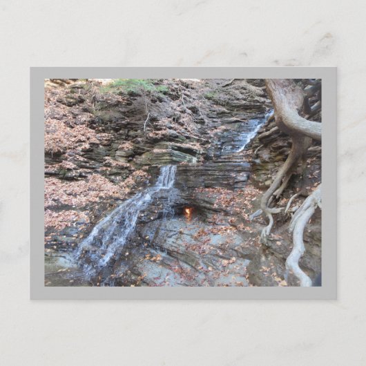 Eeuwige vlam bij de Rug Briefkaart (Voorkant)