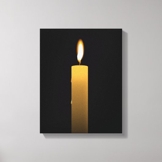 Eeuwige Vlam Canvas Afdruk (Voorkant)