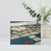 eeuwige vlam jfk briefkaart (Staand voorkant)