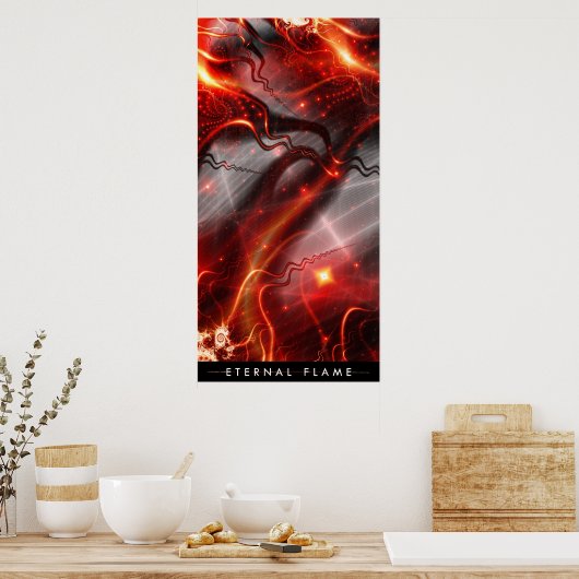 Eeuwige Vlam Poster (Keuken)