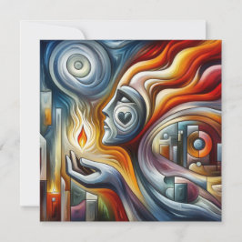 Eeuwige Vlam van Hoop Kaart