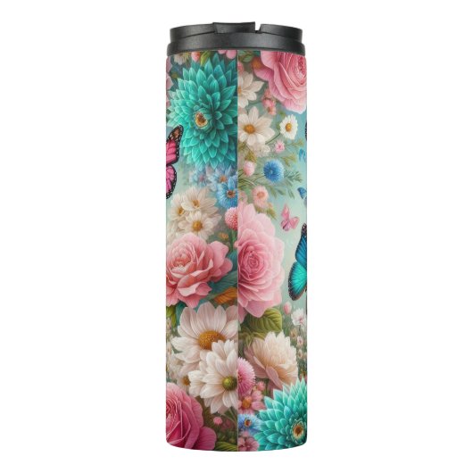 eeuwige vlinder thermosbeker (Achterkant)