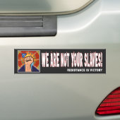 "Eeuwige waakzaamheid" Bumpersticker #2 (Op auto)