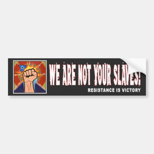 "Eeuwige waakzaamheid" Bumpersticker #2