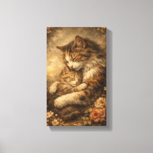 Eeuwige Warmte Canvas Afdruk (Voorkant)