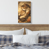 Eeuwige Warmte Canvas Afdruk (Insitu (Slaapkamer))