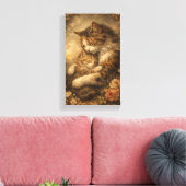 Eeuwige Warmte Canvas Afdruk (Insitu (Woonkamer))