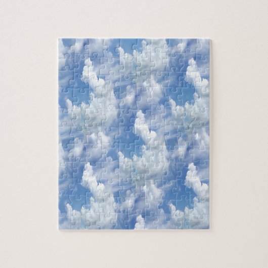 Eeuwige wolken... legpuzzel (Verticaal)