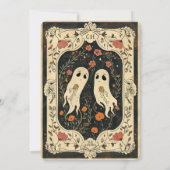 Eeuwige zielsverwanten | Tarot bruiloft uitnodigin Kaart (Achterkant)