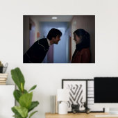 Eeuwige zonneschijn van de spotloze geest poster (Thuiskantoor)