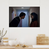 Eeuwige zonneschijn van de spotloze geest poster (Keuken)