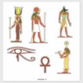 Eeuwigheden van het oude Egypte Sticker (Vel)