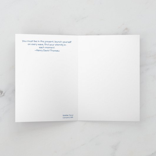 Eeuwigheid in Elk Ogenblik: Kaart (Binnen)