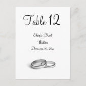 eeuwigheidstabel briefkaart (Voorkant)