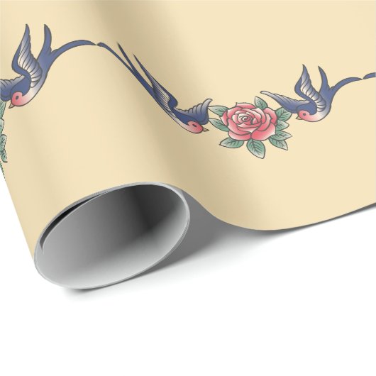 Eeuws tattoo inpakpapier (Rol Hoek)