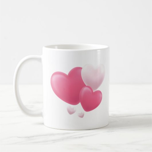 Eewige liefdesmok koffiemok (Links)
