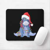 Eeyore Santa Claus  Muismat (Met muis)