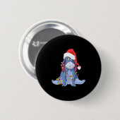 Eeyore Santa Claus Ronde Button 5,7 Cm (Voorkant /achterkant)