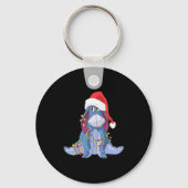 Eeyore Santa Claus  Sleutelhanger (Voorkant)
