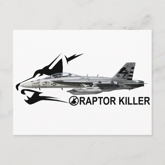 EF-18G Growler Briefkaart (Voorkant)