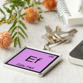 Ef - Epische Mislukking Chemie Element Symbool Mem Sleutelhanger (Zijkant)