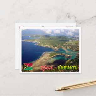 EFate - Erakor Island - Aerial Uitzicht - Vanuatu  Briefkaart