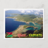 EFate - Erakor Island - Aerial Uitzicht - Vanuatu  Briefkaart (Voorkant)