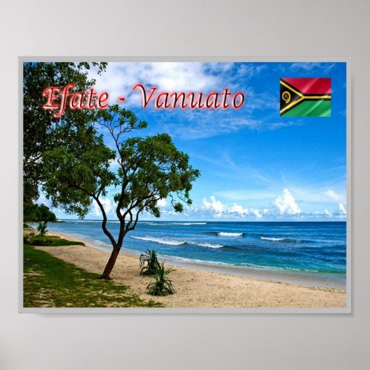 Efate - Eratap - Vanuatu - Poster (Voorkant)