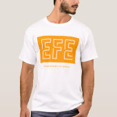 EFE Mannen basic T-shirt (Voorkant)