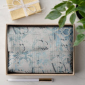 Efemeer Blauw Papier Serie Ontwerp 1 (Geschenk)