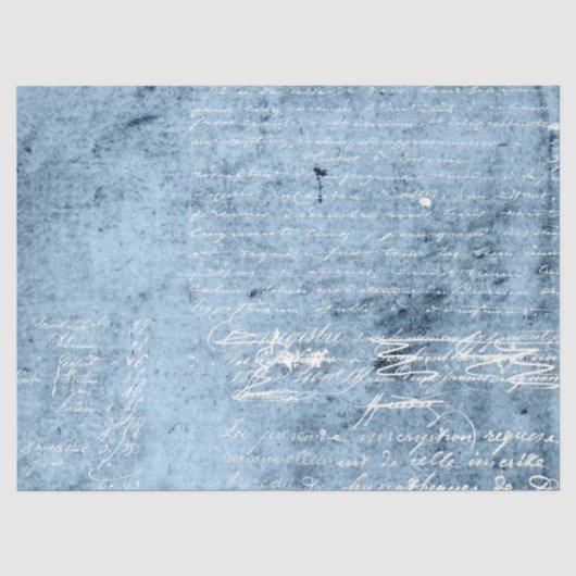 Efemeer Blauw Papier Serie Ontwerp 10 (Voorkant)