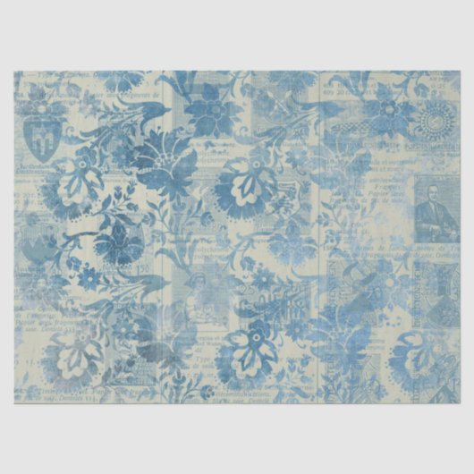 Efemeer Blauw Papier Serie Ontwerp 13 (Voorkant)