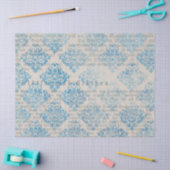 Efemeer Blauw Papier Serie Ontwerp 6 (Craft)