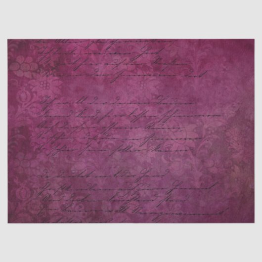 Efemeer Bourgondië Papier Serie Ontwerp 15 (Voorkant)