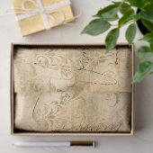 Efemeer Goud Papier Serie Design 7 (Geschenk)