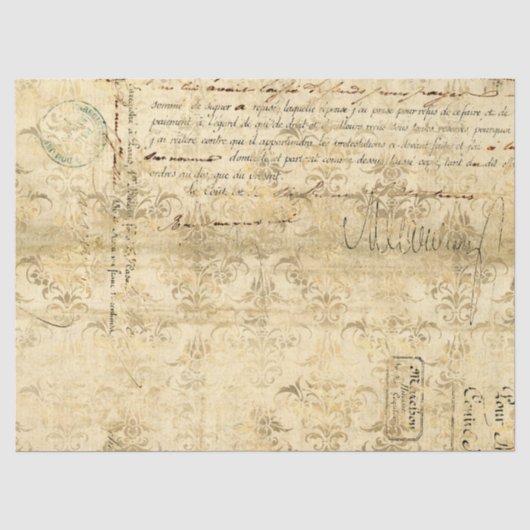 Efemeer Goud Papier Serie Design 7 (Voorkant)