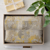 Efemeer Goud Papier Serie Ontwerp 1 (Geschenk)