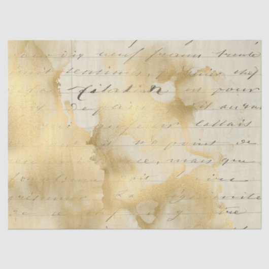 Efemeer Goud Papier Serie Ontwerp 3 (Voorkant)