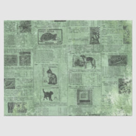 Efemeer groene papier serie ontwerp 14