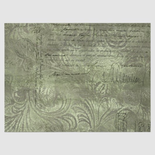 Efemeer groene papier serie ontwerp 16 (Voorkant)