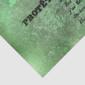 Efemeer groene papier serie ontwerp 18 (Detail)